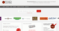 Desktop Screenshot of foodsolution.info